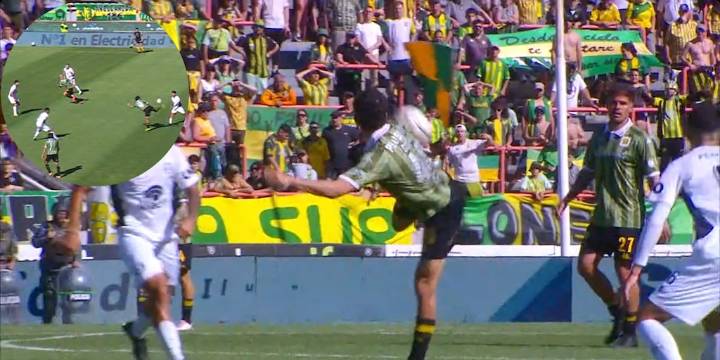 ¿La mejor asistencia del año? El magistral pase de Justo Giani en el triunfo clave de Aldosivi para soñar con la permanencia