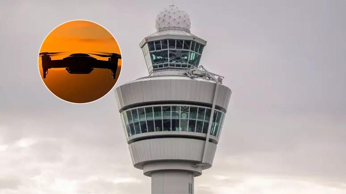 Tráfico aéreo interrumpido en aeropuerto de Eindhoven por sobrevuelo de drones no identificados