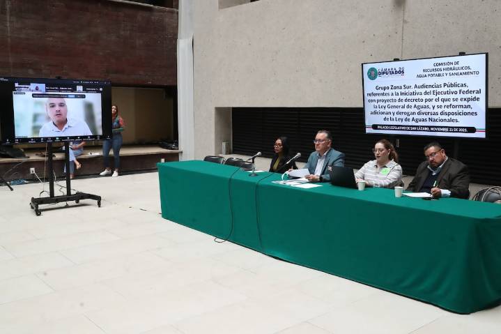 Diputados, con dictamen firme por nueva ley general de aguas, regular concesiones y crea el RENA