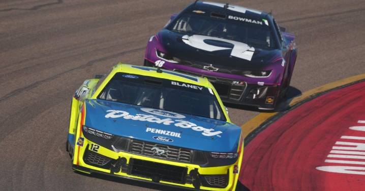 Ryan Blaney wins NASCAR Cup Series finale at Phoenix after missing Championship 4