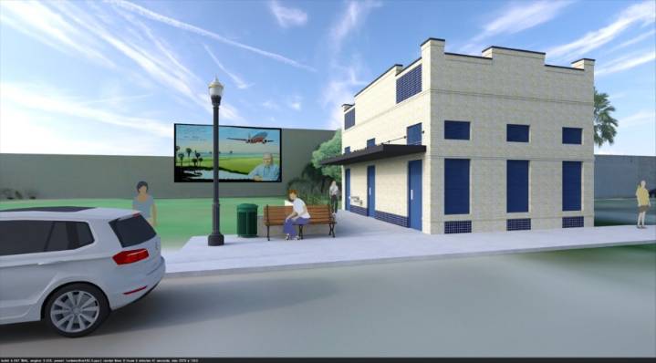 City of Harlingen plans for downtown performance stage, restrooms