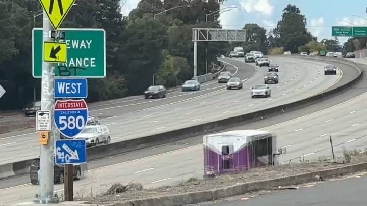 Camiones podrían comenzar a circular por la 580 en Oakland