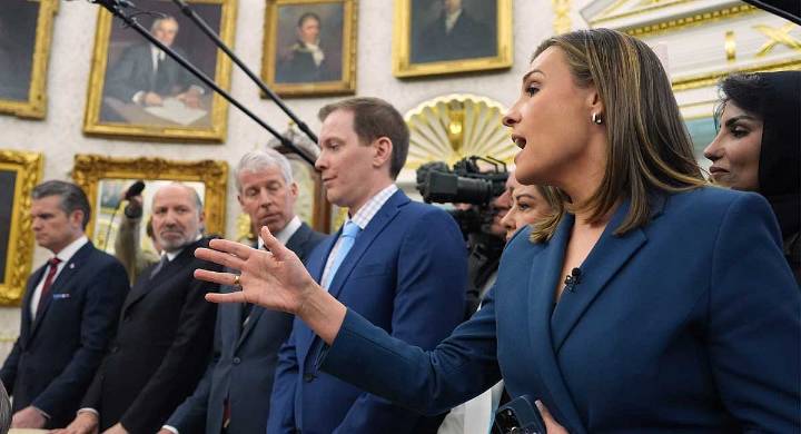 Trump attacks ABC reporter after question about killing of Saudi journalist Khashoggi