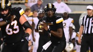 Southern Miss QB Braylon Braxton exits game right knee injury