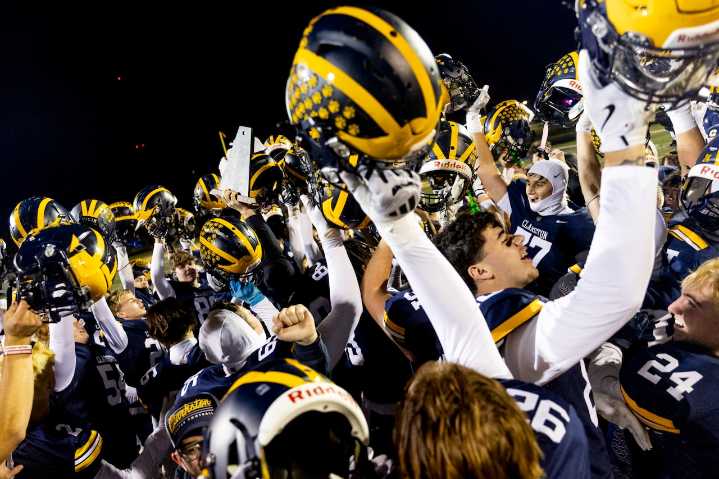 Explosive plays, strong defense crown Clarkston district champions in 44