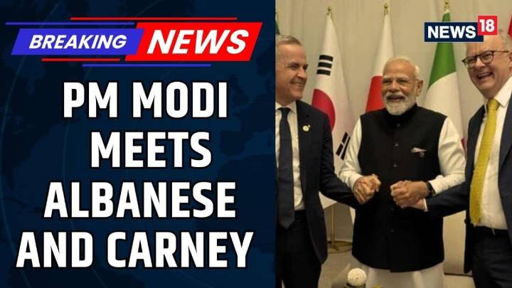 G20 Summit | PM Modi Holds Meeting With Australian PM Albanese And  Canadian PM Carney