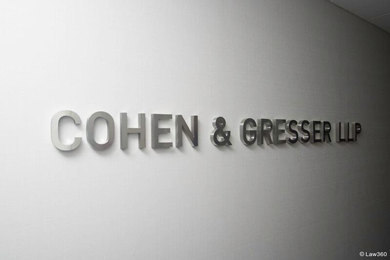 Cohen & Gresser Latest Law Firm To Eye Private Equity Deal