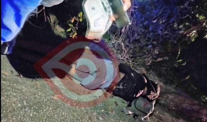 Motociclista herido al chocar con un caballo