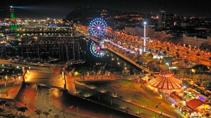 El 'Nadal al Port' de Barcelona amplía su espacio: habrá una estrella de luz de 17 metros y paseos nocturnos en Golondrina