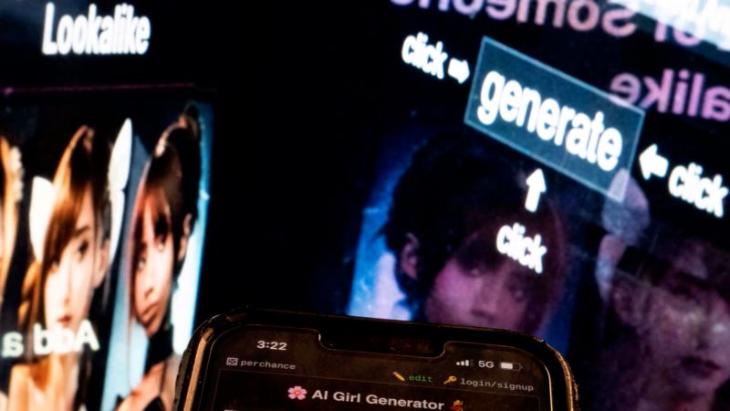 Estudiantes mexicanas, víctimas de catálogos sexuales generados con IA