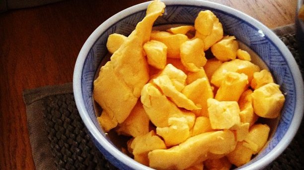 Squeaky Cheese Curds Heard a Mile Away