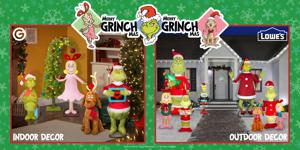Make it a Grinchmas to Remember with Gemmy Grinch Décor