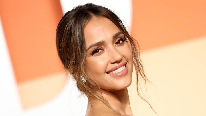 Jessica Alba sizzles in micro bikini as she shows off toned abs