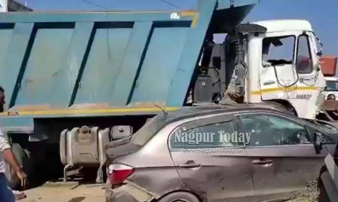 12 dead as speeding dumper rams many vehicles in Jaipur