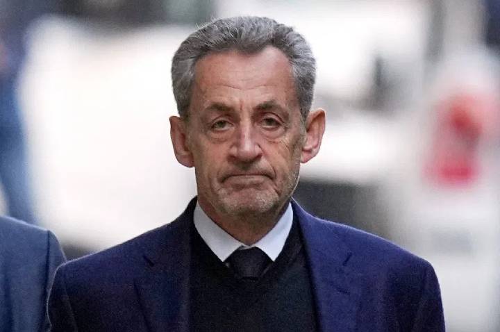 Former French President Sarkozy released from prison pending appeal in conspiracy case
