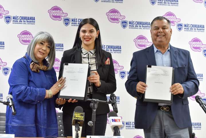 Firman convenio SDHyBC e Ichea para llevar atención educativa en Ciudad Juárez