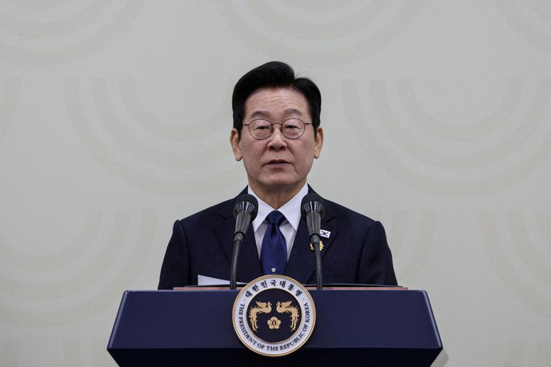 South Korea's President Lee says economy has turned a corner