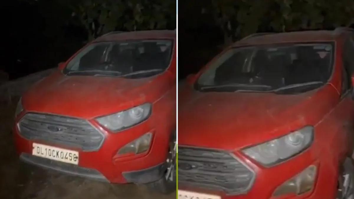 Red EcoSport car linked to prime suspect in Delhi blast case seized in Faridabad