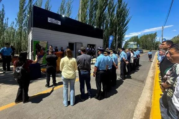 Inauguraron un nuevo destacamento policial en la Península Hiroki