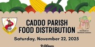 Caddo Parish Commission giving away free food Nov. 22