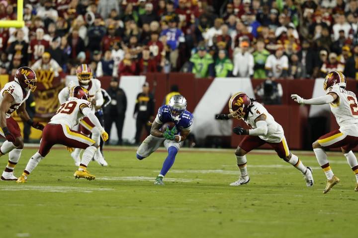 Deadspin | Commanders LB Frankie Luvu suspended for third hip-drop tackle violation