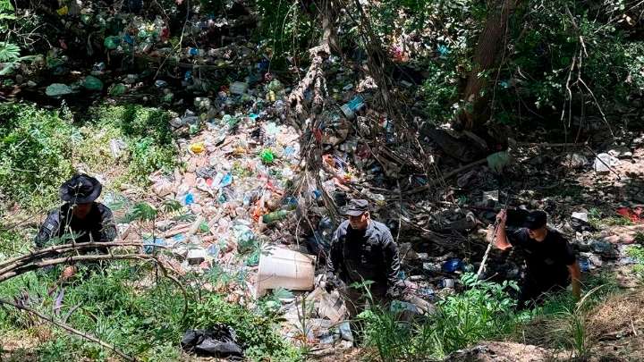 Encontraron más restos biológicos luego de que un perro apareciera con un presunto hueso humano