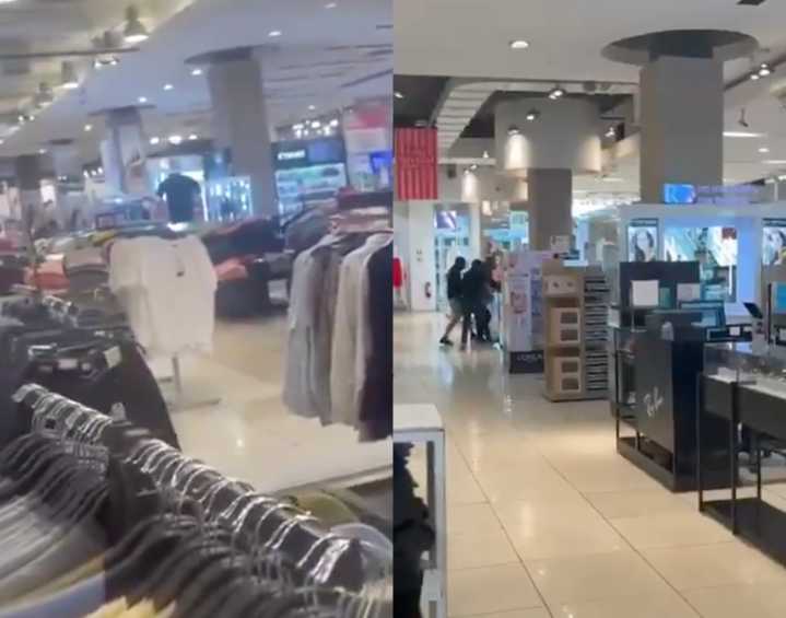 Terror en Mall Arauco Maipú: Delincuentes realizan disparos al interior de tienda Ripley llena de clientes