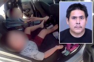 Dad who left 4 kids in car in 125-degree heat while he went to sex shop learns fate