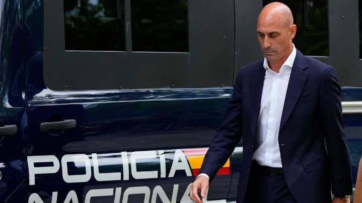 Former Spanish soccer boss Rubiales egged by uncle at book presentation