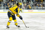First-round pick powers No. 1 Michigan to series sweep