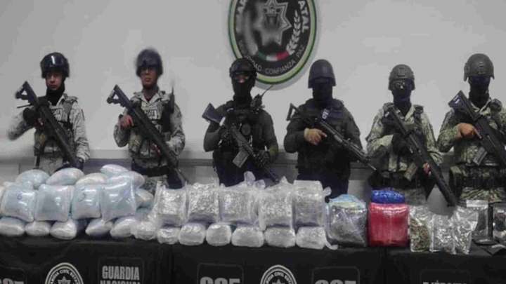 Aseguran 50 kilos de Droga en Operativo Mixto en Mexquitic de Carmona, SLP