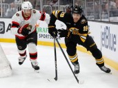 Flames claim John Beecher off waivers from Boston Bruins