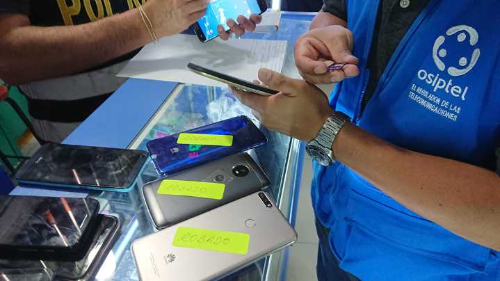 Osiptel bloquea más de 2 millones de celulares robados en todo el país