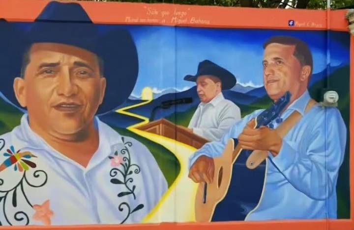 Pintan mural a Miguel Bahena; Pisaflores sigue sin presidente