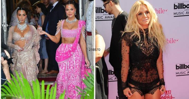 Kim and Khloé Kardashian Get Silly With Britney Spears During Surprising Slumber Party: Photos