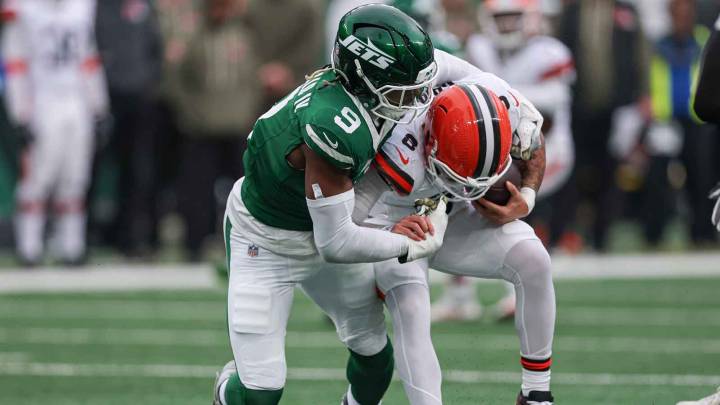 Jets’ Will McDonald goes full Myles Garrett against Myles Garrett, Browns
