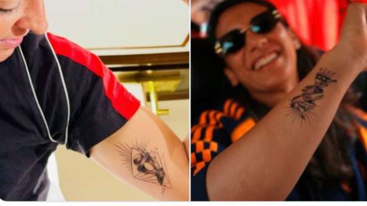 Harmanpreet Kaur, Smriti Mandhana get inked with special World Cup victory tattoos