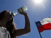 Emiten alerta por calor extremo en cinco regiones de Chile