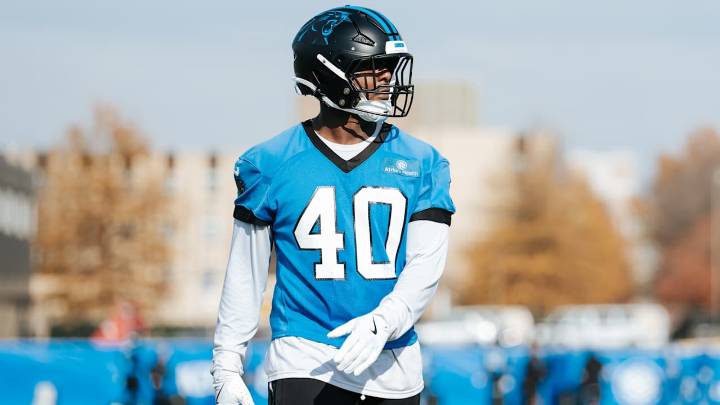 Questions at linebacker have Panthers thankful for Barnes experience