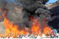 Incinera la FGR más de 6 toneladas de drogas en Tijuana
