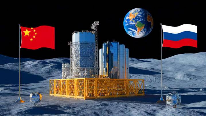 Rusia y China trabajan en la creación de una estación lunar