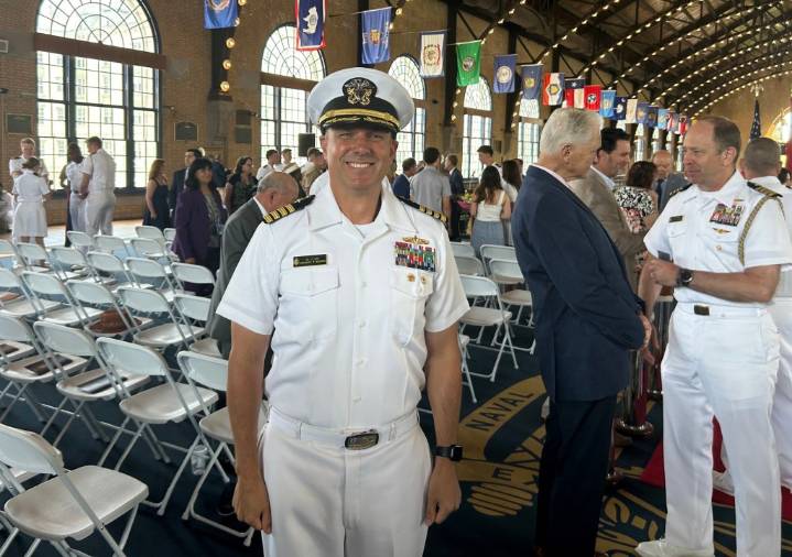 Naval Academy commandant relieved of duty after less than 6 months