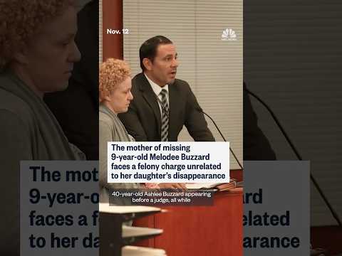 Mother of missing 9-year-old Melodee Buzzard charged in unrelated felony case