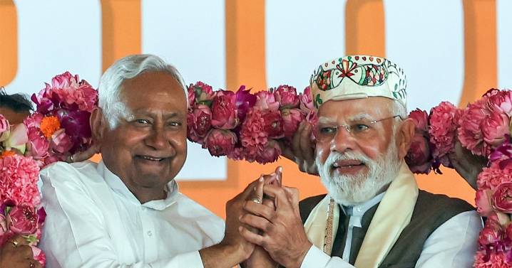 Bihar swings for Ni-Mo: NDA poised for landslide under CM Nitish and PM Modi