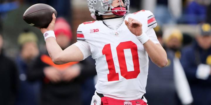 No. 1 Ohio State beats No. 15-ranked Michigan 27-9, sets up game with No. 2 Indiana for B10 title