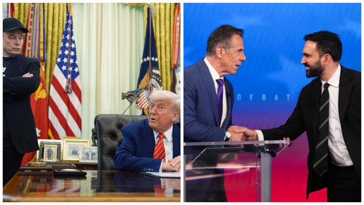 Respaldaron Trump y Musk a Cuomo; Mamdani favorito para alcadía de NY