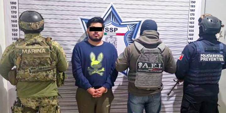 Detienen en Puebla a “El Shower”, presuntamente está relacionado con la violencia en Huixcolotla