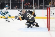 Hertl scores twice, Lindbom gets his 1st NHL win in the Knights’ 4-3 victory over the Sharks – Winnipeg Free Press