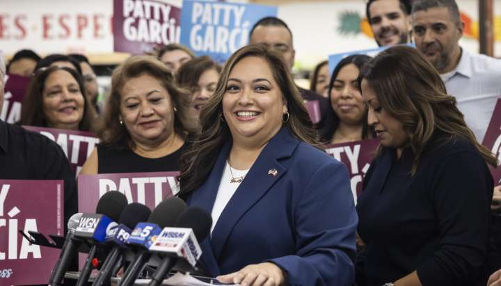 Patty Garcia defends ballot maneuver to replace Chuy, vows to protect immigrants — and declares 'f--