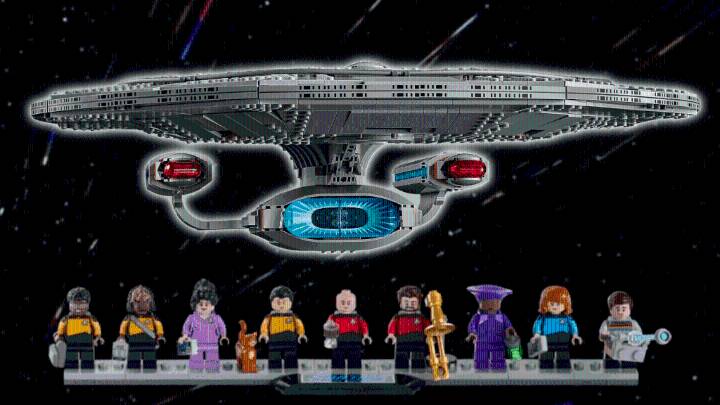 LEGO finally shows us its glorious Star Trek Enterprise D set